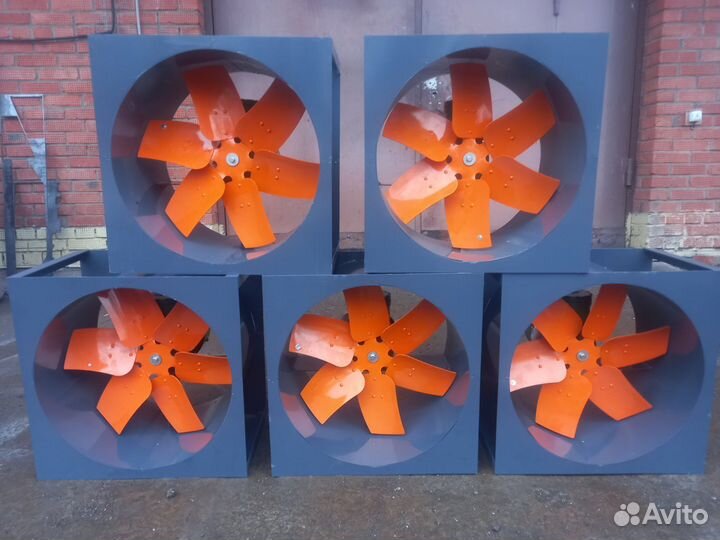 Сушильные камеры древесины-осевые вентиляторы во 5