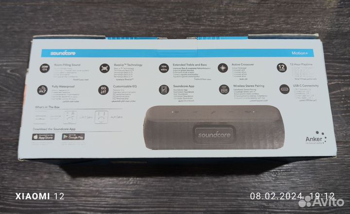 Anker Soundcore Motion Plus.(новая.)