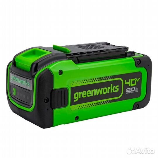 Аккумулятор G40B8 (Greenworks) 40В, 8Ач, индикатор