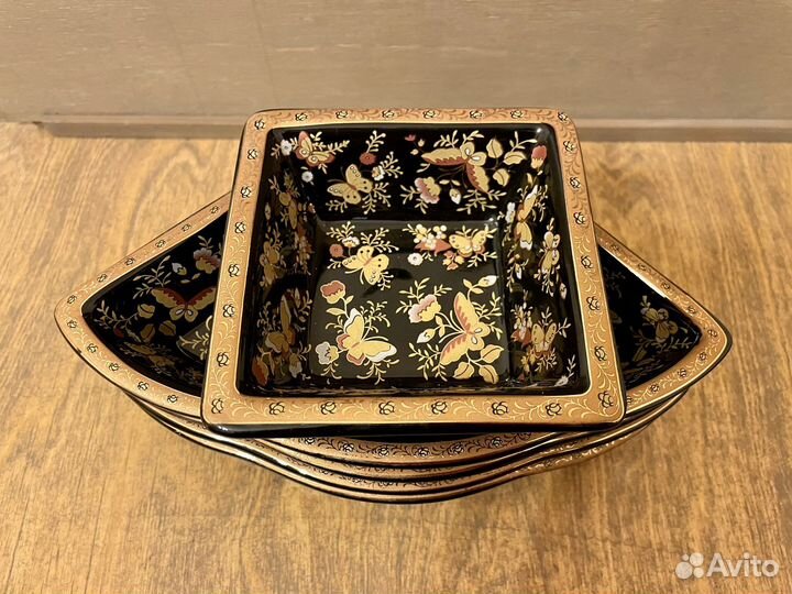 Менажница сервировочное блюдо из керамики