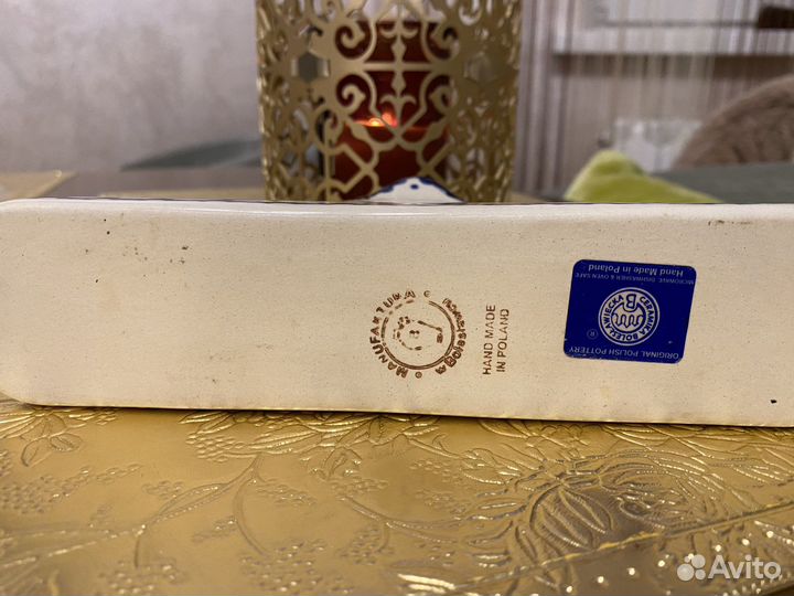 Салфетница Болеславская керамика новая