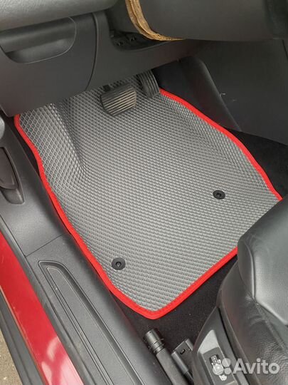 Коврики eva в машину с бортами и без 3d