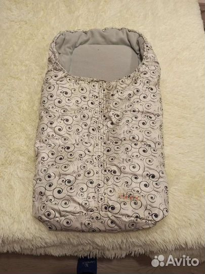 Зимний Конверт в коляску санки