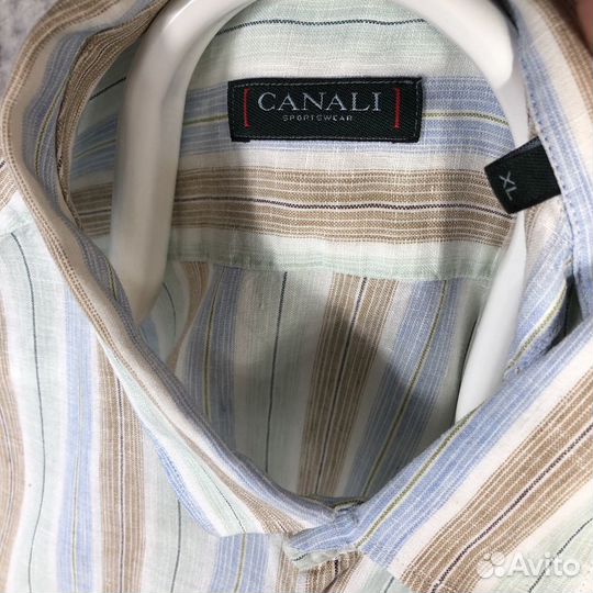 Льняная рубашка Canali (Италия)