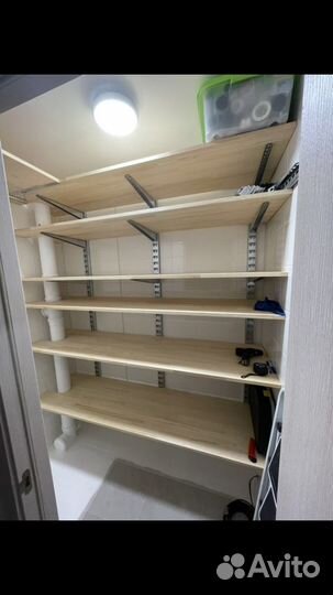 Стеллаж разборный металлический