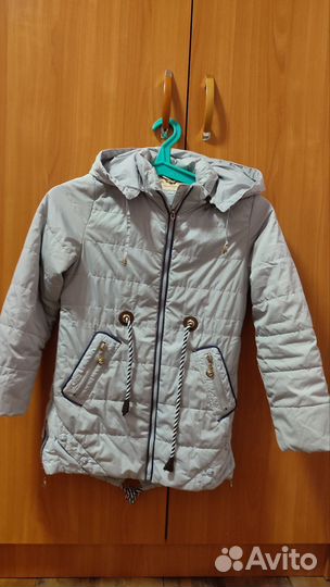 Осенняя куртка для девочки, бу