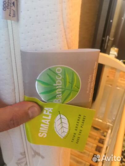 Кроватка+матрас+бортики в кроватку