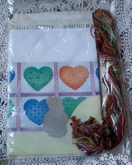 Набор для вышивания крестом. Раритет