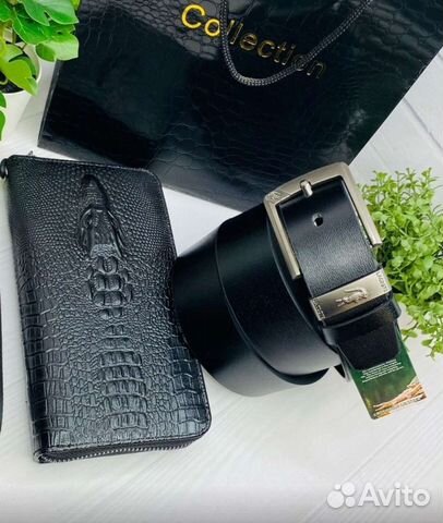 Ремень мужской и кошелёк
