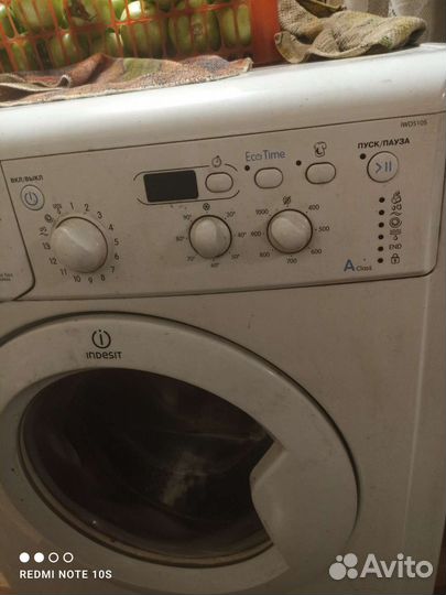 Стиральная машина бу indesit 6кг