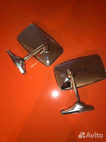 Коллекционные хромированные зеркала заднего вида