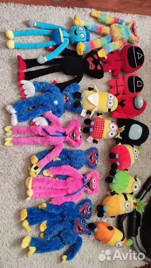 Продам большие машины, мягкие игрушки