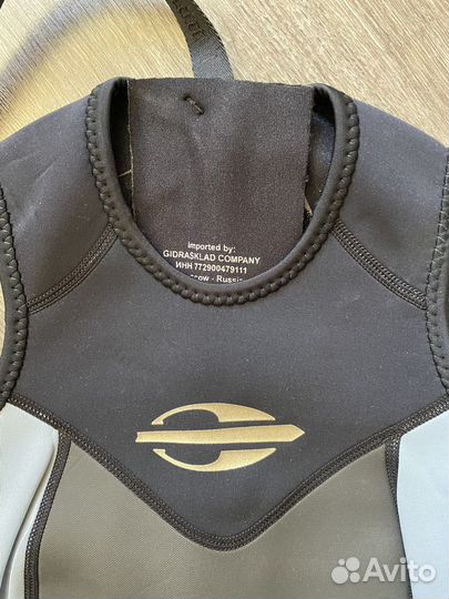 Гидрокостюм женский короткий Diva 1,5