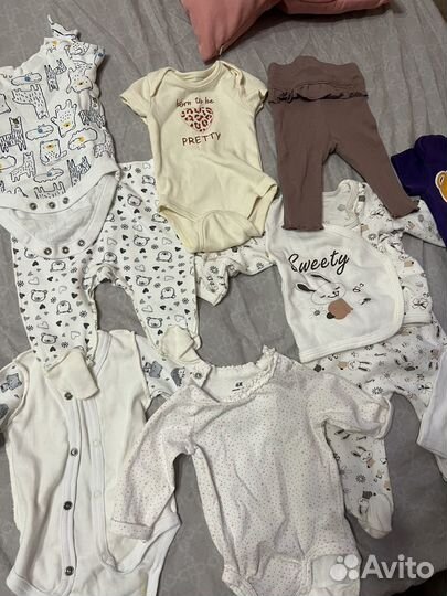 Детские вещи для новорожденных девочка пакетом
