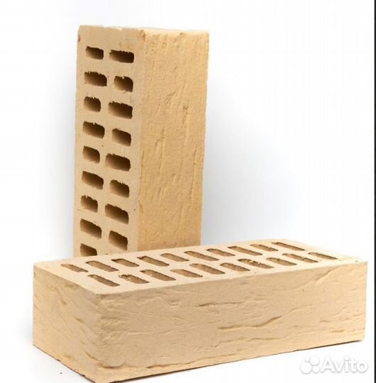 Тюменский облицовочный кирпич Слоновая кость