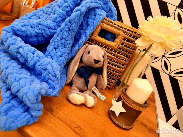 Плед ручной работы