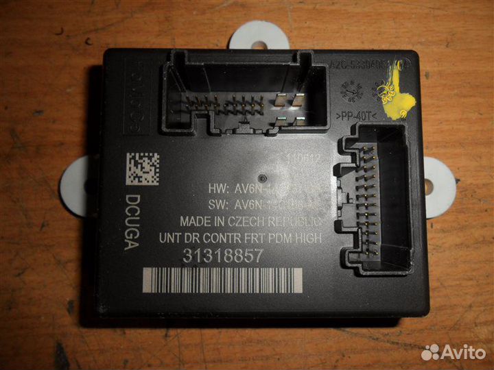 Блок управления двери Volvo S60 FS42 2010-2018