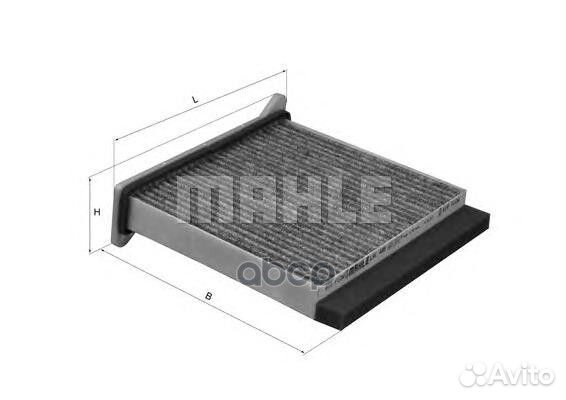 Фильтр салонный (угольный) lak485 Mahle/Knecht