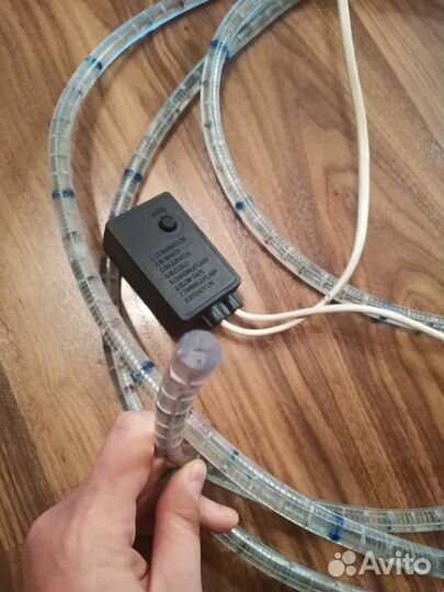 Гирлянда в силиконе