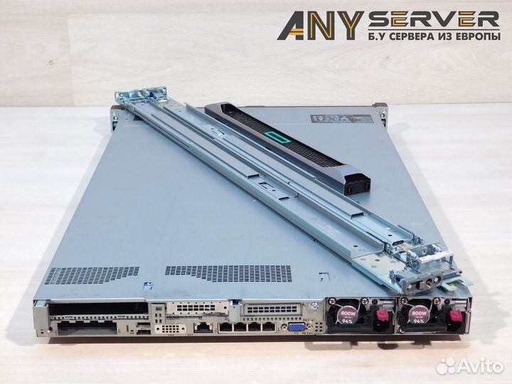 Сервер HP DL360 Gen10 2x Gold 6146 192Gb 10SFF 2PS