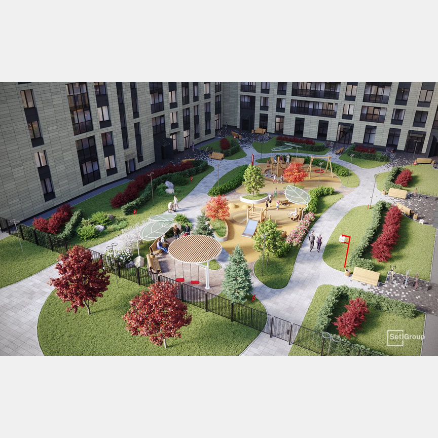 1-к. квартира, 33,1 м², 7/12 эт.