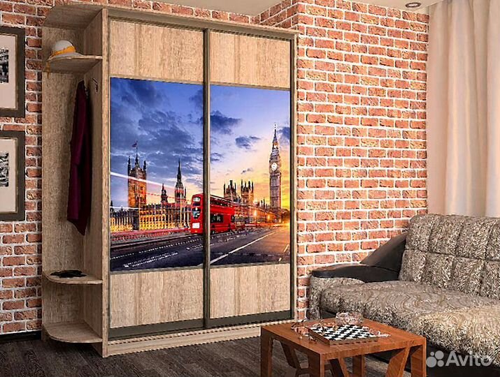 Фотопечать на шкаф купе