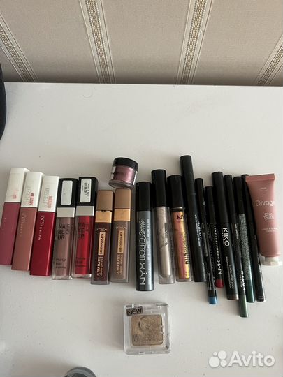 Набор косметики kiko, nyx, inglot