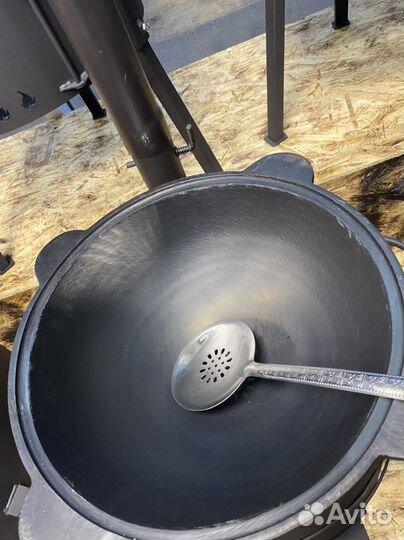 Печь+казан+шумовка