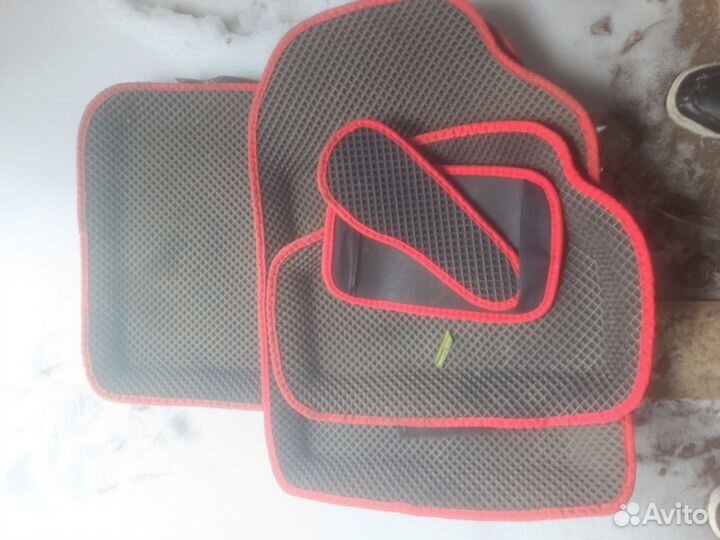 Эва коврики с 3D бортами на ваз 2114