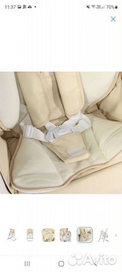 Стульчик-качели для кормления Babyton 2в1