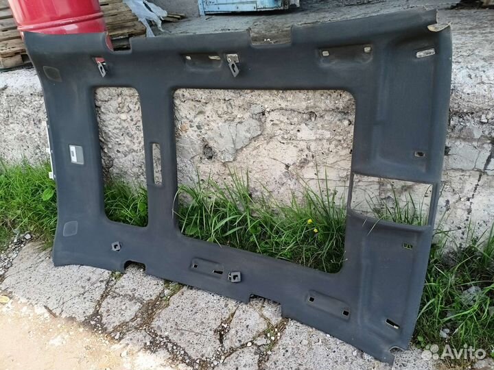 Черный полоток (под панораму) Audi Q7