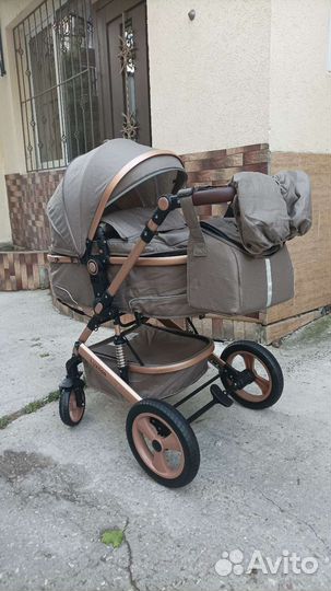 Коляска новая luxmom 518 3 в 1
