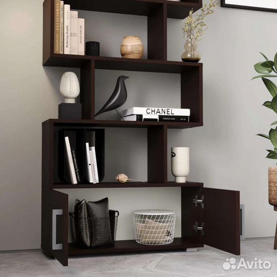 Стеллаж Zett с дверками и с ручками