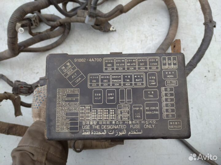 Блок предохранителей Хендай Старекс