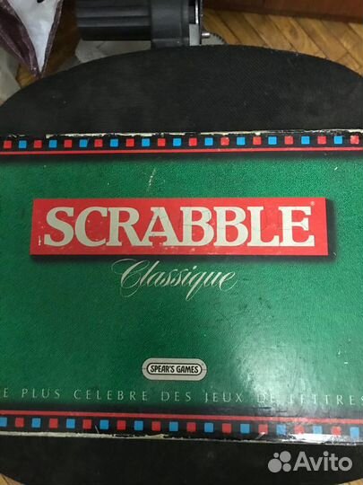 Настольная игра Scrabbles на французском языке