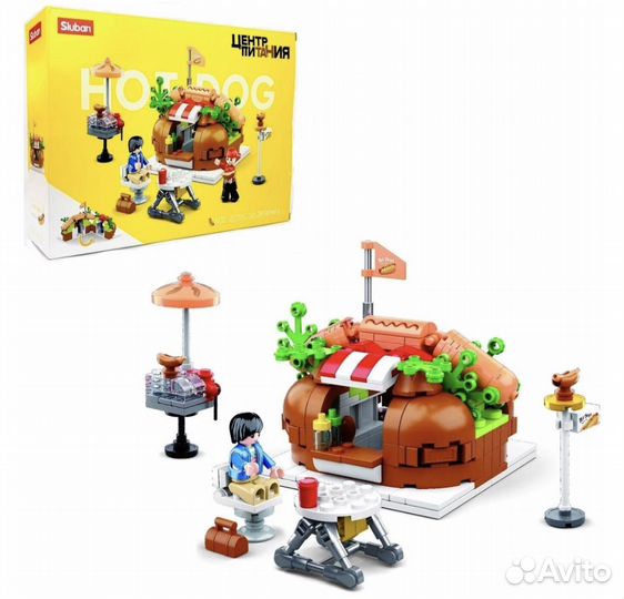 Лего конструктор кафе