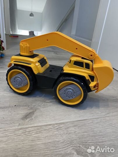 Детская машинка экскаватор