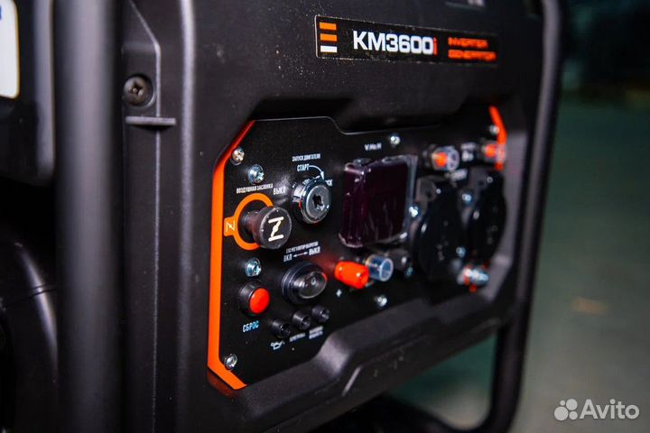 Генератор бензиновый KM3600i