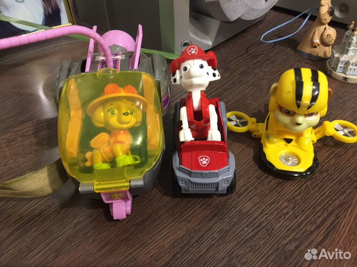 Игрушки щенячий патруль