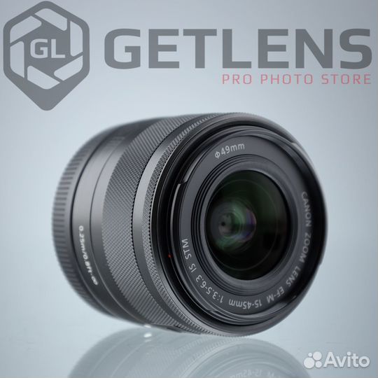 Canon EF-M 15-45mm f/3.5-6.3 IS STM Black (Новый)