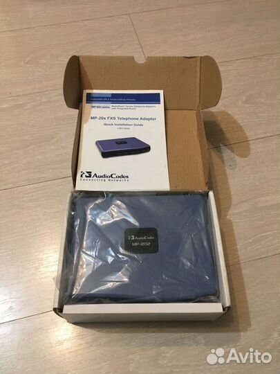 Audiocodes MP-20x FXS Telephone Adapter