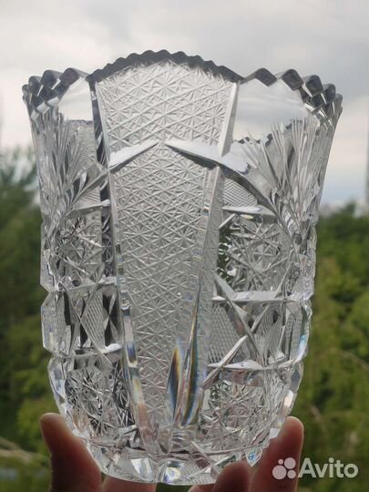 Ваза хрустальная СССР