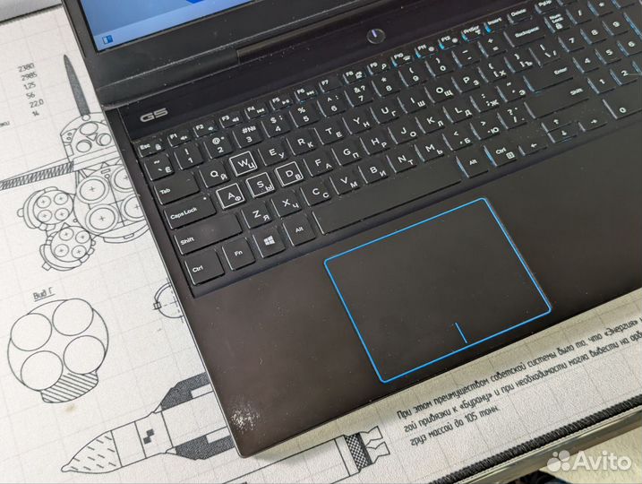 Игровой ноутбук Dell G5 i7 / GTX 1660 Ti / 144Hz
