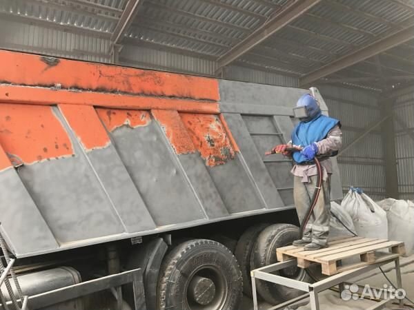 Пескоструйная обработка, покраска