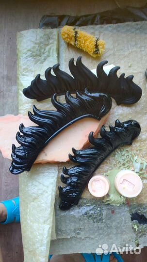 Педальный конь СССР. Грива