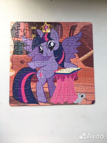 Детские пазлы с пони