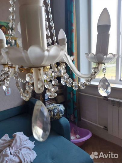Люстра хрустальная