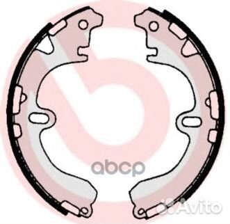 Колодки тормозные барабанные зад S83531