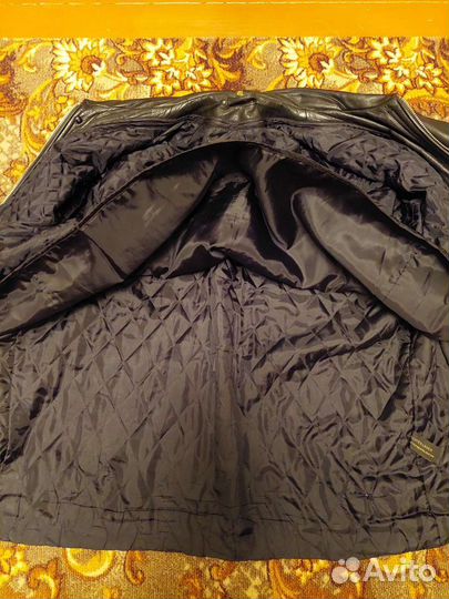 Кожаная куртка мужская