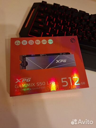 Ssd adata M.2 XPG gammix S50 512гб